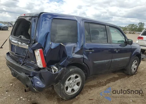 2015 Honda Pilot Lx from USA, damaged, VIN 5FNYF4H29FB022376
